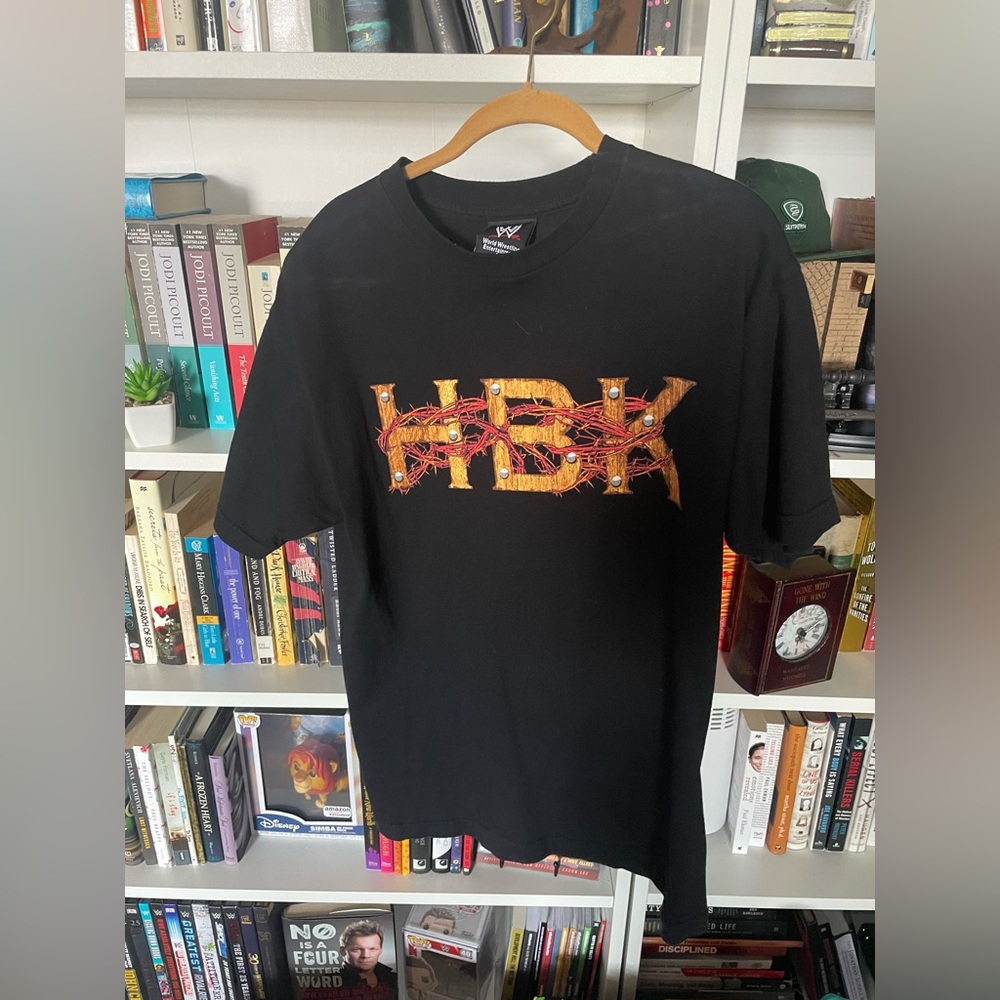 WWE Vintage Shawn Michaels Heartbreak Kid Wrestling Black Graphic Tee